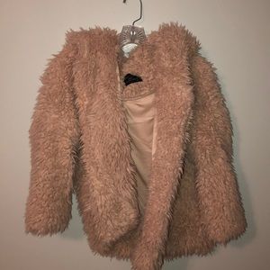 Teddy Coat w Hood